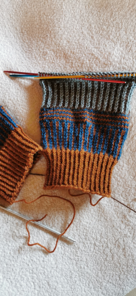 Anleitung No. 29 - Swirls'n Stripes-Socke